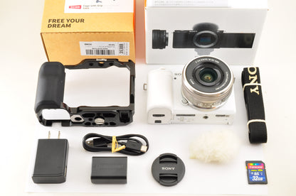 [Top Mint+ in BOX] Sony ZV-E10 4K Camera E10 kit Lens 16-50mm w/ Gage US Ships