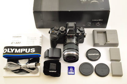 [Mint+ in BOX] OLYMPUS OM-D E-M1 Black 12-50mm EZ Lens kit Ship from US OR