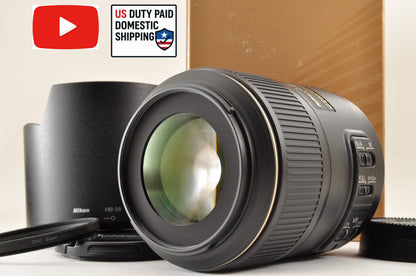 [Top Mint+ in BOX] Nikon AF-S Micro NIKKOR 105mm F/2.8 G ED VR Macro Lens US OR