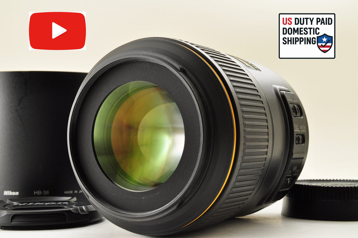 [Mint+++] Nikon AF-S Micro NIKKOR 105mm f/2.8 G ED VR Macro Lens US OR Ships
