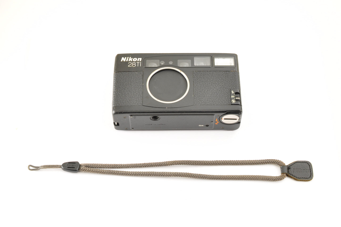 [US Duty Paid] Nikon 28Ti 35mm Film Camera Point & Shoot Black Body US Ships