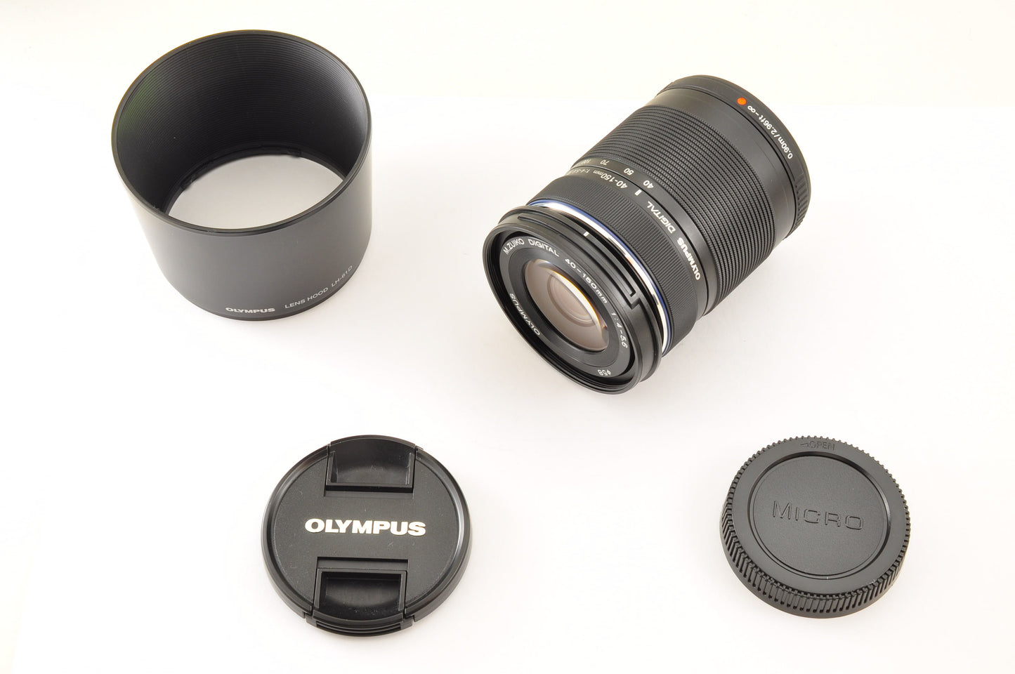 [Top Mint+] Olympus M.Zuiko Digital 40-150mm f/4-5.6 R ED Lens BLACK US Stock