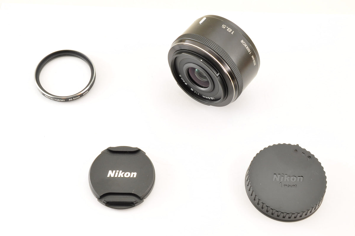 [US Duty Paid] Nikon 1 Nikkor 18.5mm F/1.8 Black Lens for Nikon 1 mount US Ship