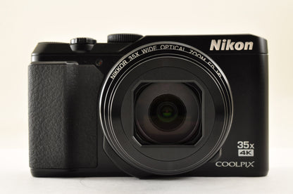 [Top Mint+ in BOX] Nikon COOLPIX A900 Black 20.3MP Compact Digital Camera OR USA