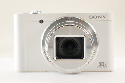 [Mint+++ in BOX] SONY Cyber-Shot DSC-WX500 White Compact Digital Camera US Stock