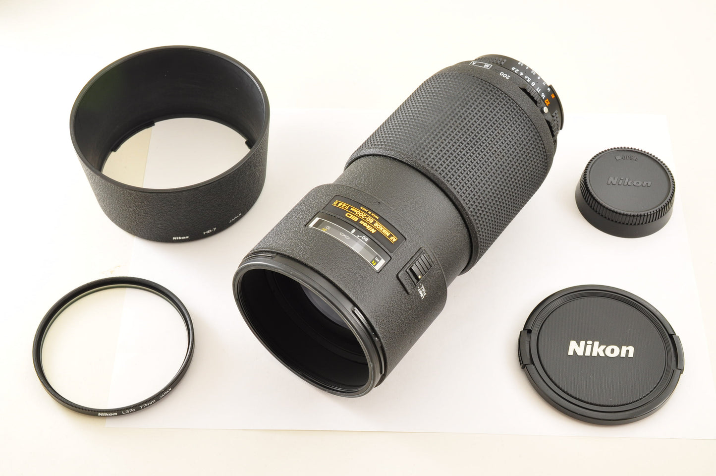 [Top Mint] Nikon AF Zoom Nikkor 80-200mm f/2.8 D ED Telephoto Zoom Lens US Ship