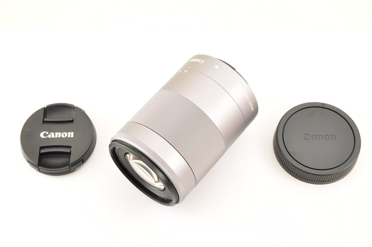 [US Duty Paid] Canon EF-M 55-200mm f/4.5-6.3 IS STM Silver for EF-M Lens US Ship