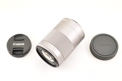 [US Duty Paid] Canon EF-M 55-200mm f/4.5-6.3 IS STM Silver for EF-M Lens US Ship
