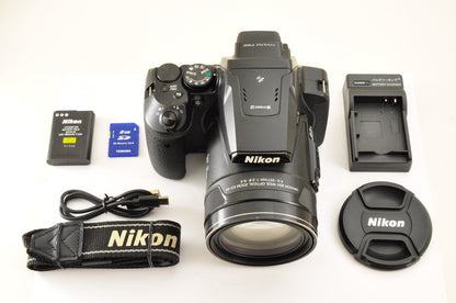 [Top Mint] Nikon COOLPIX P900 Compact Digital Camera 16MP 83x Zoom US OR Stock