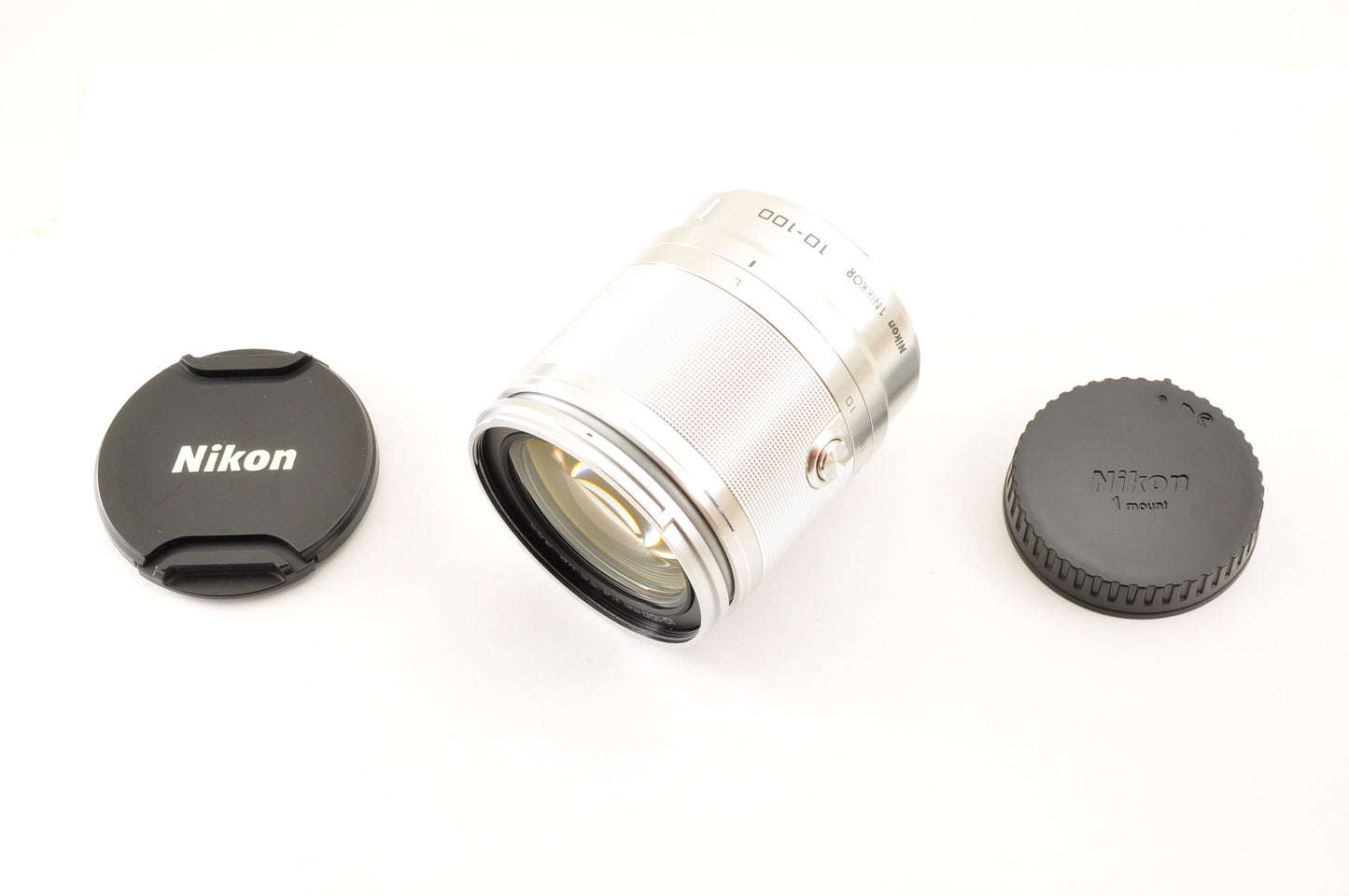 [Top Mint+] Nikon 1 NIKKOR 10-100mm F/4-5.6 VR ZOOM Lens Silver Ship from USA