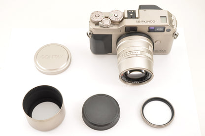 [Near Mint] Contax G1 Green Label 35mm Film Camera Sonnar 90mm F/2.8 Lens USA