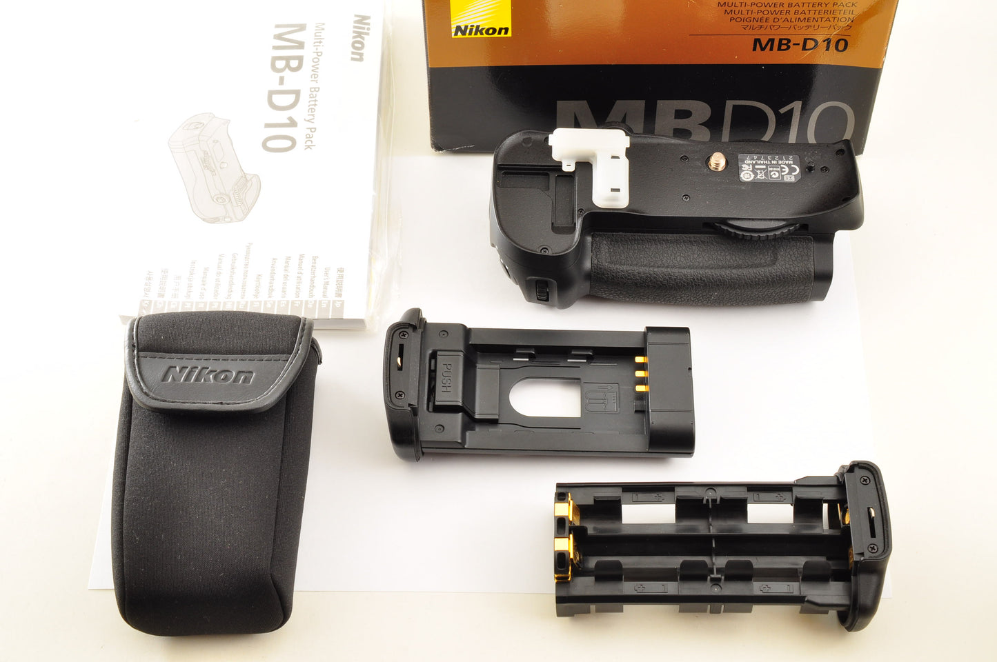 [US Duty Paid] Nikon MB-D10 for D300 D300s D700 Multi Power Battery Pack US Ship