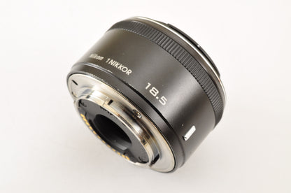 [US Duty Paid] Nikon 1 Nikkor 18.5mm F/1.8 Black Lens for Nikon 1 mount US Ship