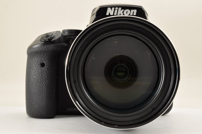 [Top Mint] Nikon COOLPIX P900 Black 83x zoom 16MP Compact Digital Camera US Ship