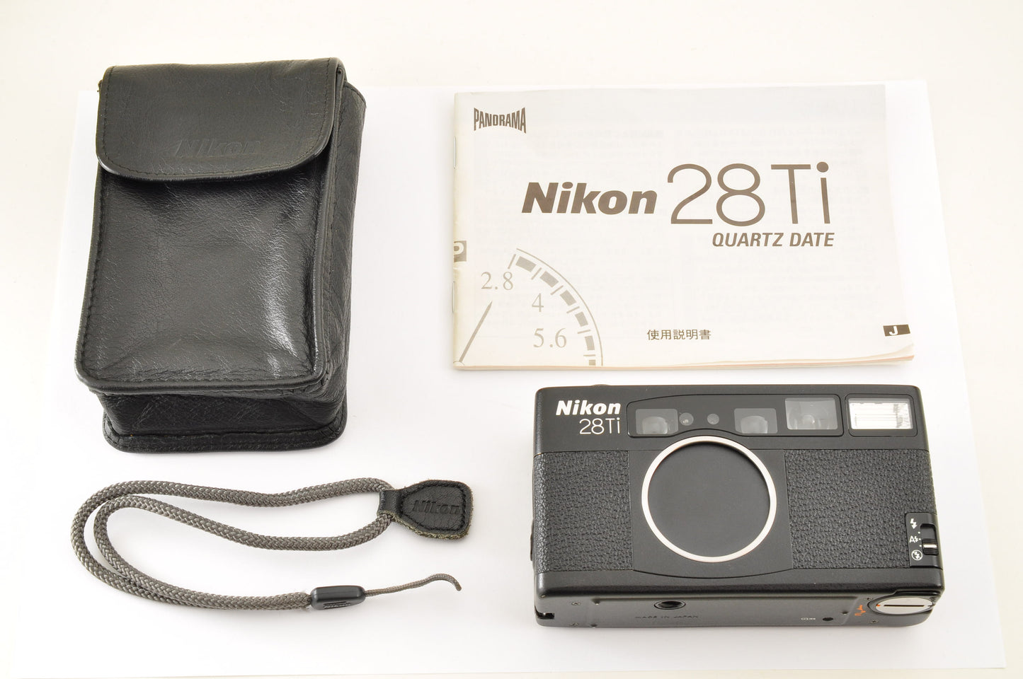 [ Reserved ] Nikon 28Ti 28 Ti Black 35mm Point&Shoot Film Camera From JAPAN