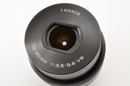 [Mint+++ SC: 4787] Nikon 1 J5 Black Lens Kit 10-30mm f/3.5-5.6 PD Zoom US Ships