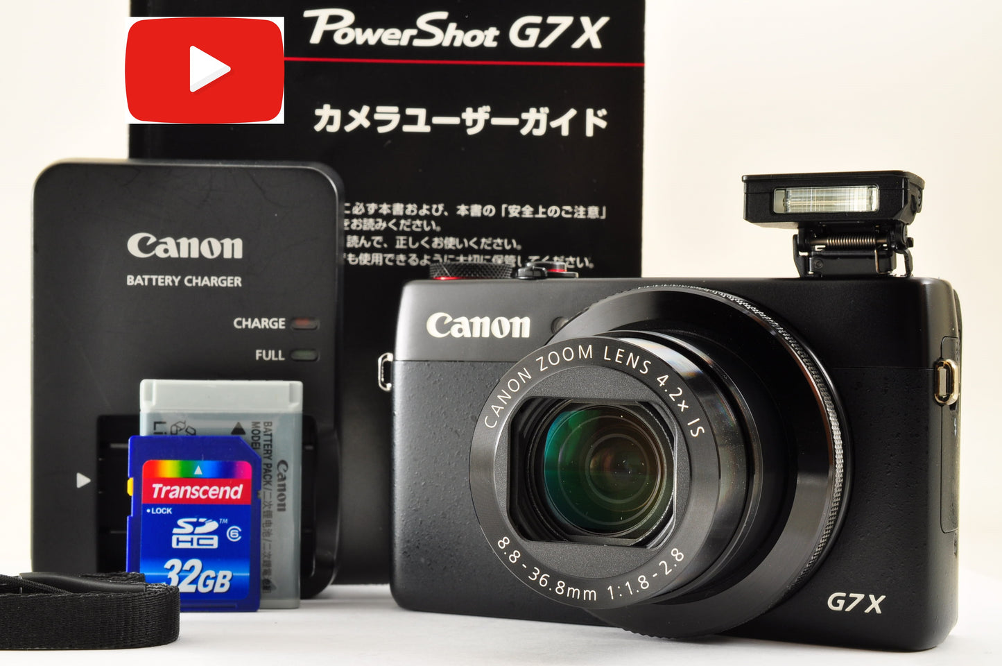 [Top Mint+++] Canon PowerShot G7 X G7X 20.2MP Compact Digital Camera From USA