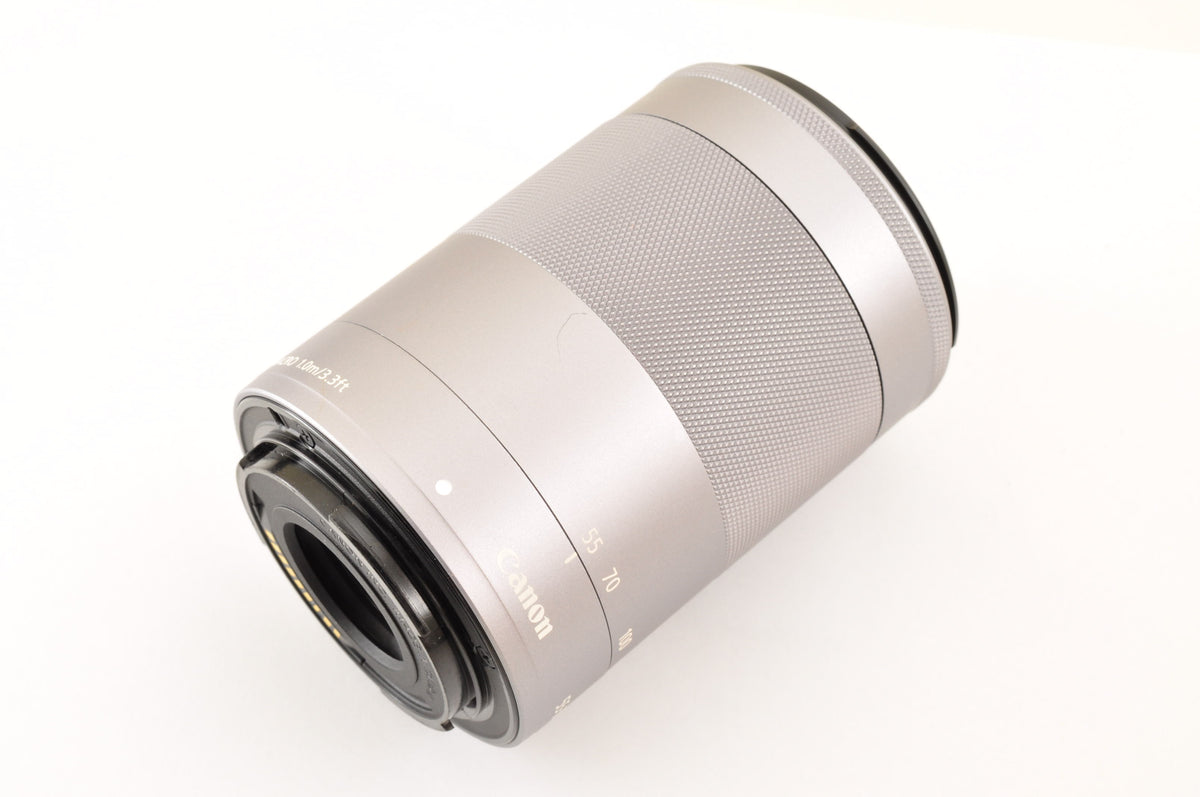 [US Duty Paid] Canon EF-M 55-200mm f/4.5-6.3 IS STM Silver for EF-M Lens US Ship