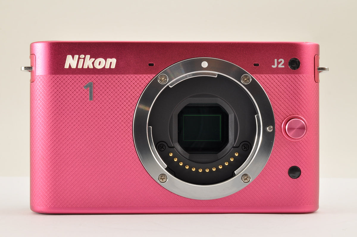 [Mint+++] Nikon 1 J2 Pink Digital Camera 10-30mm & 30-110mm Lens US OR Stock