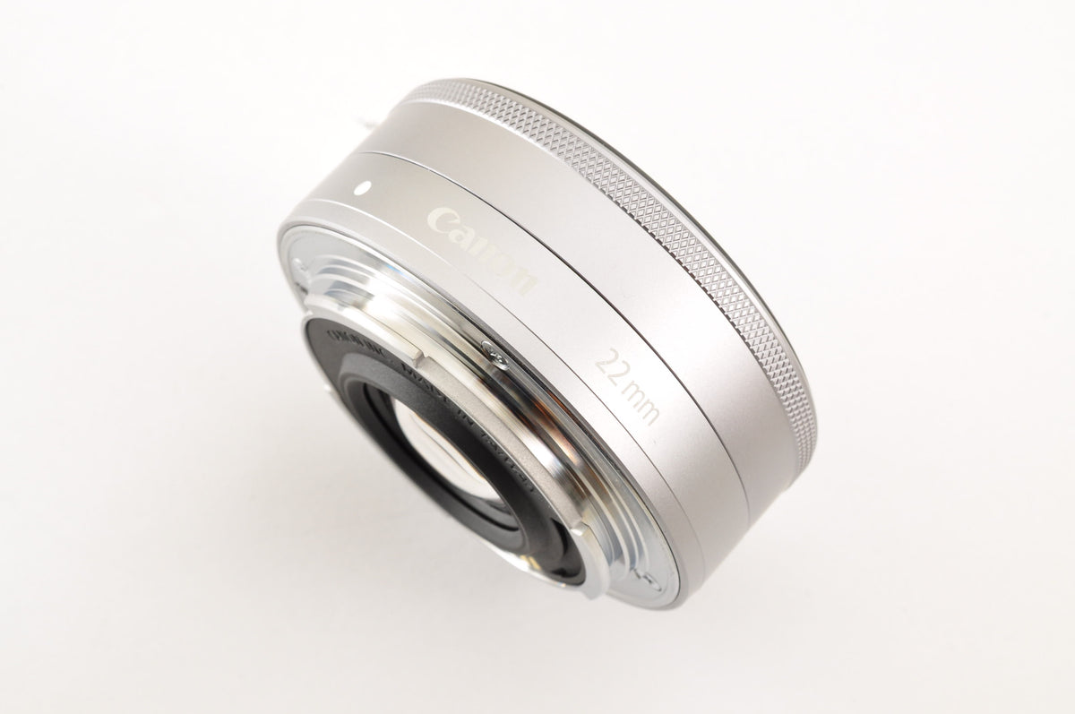 [Top Mint+] Canon EF-M 22mm f/2 STM AF Lens Silver for EOS EF-M Mount US OR Ship