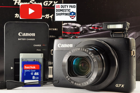 [Mint+++] Canon PowerShot G7 X G7X 20.2MP Compact Digital Camera Ship from US OR