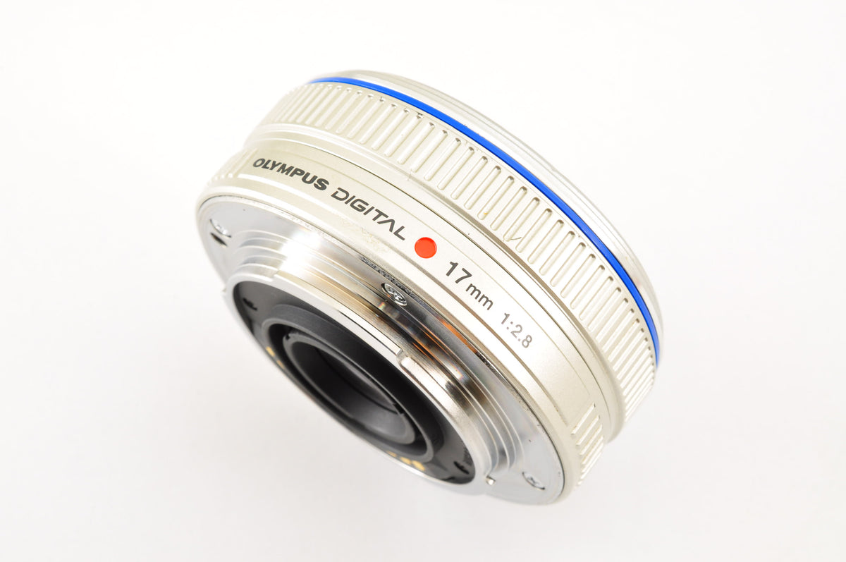 [Top Mint+] OLYMPUS M.ZUIKO DIGITAL 17mm f/2.8 Pancake Lens Silver  US OR Stock