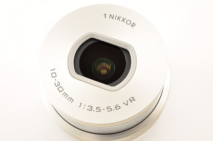 [Top Mint+ SC:6077] Nikon 1 J5 Silver Lens Kit 10-30mm PD & 18.5mm US OR Stock