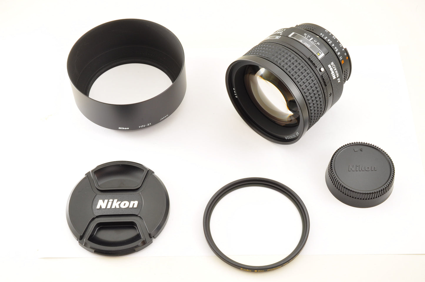 [Top Mint+++] Nikon AF Nikkor 85mm F/1.4 D IF Portrait Prime Lens F Mount USA