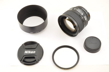[Top Mint+++] Nikon AF Nikkor 85mm F/1.4 D IF Portrait Prime Lens F Mount USA
