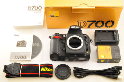[Top Mint+ SC: 1841] Nikon D700 12.1MP FX Digital SLR Camera Body in BOX US OR