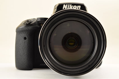 [Top Mint+] Nikon COOLPIX P900 Black 83x zoom 16MP Compact Digital Camera US OR