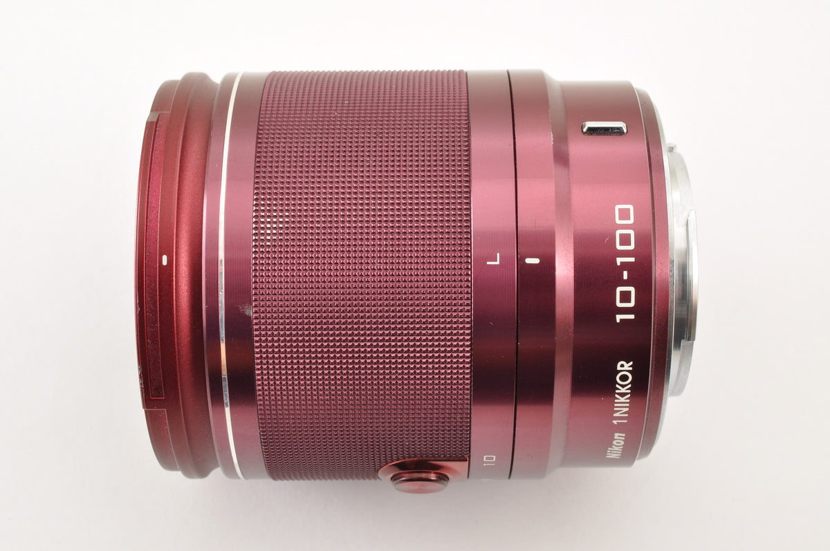 [Mint+++++] Nikon 1 NIKKOR 10-100mm F/4-5.6 VR ZOOM Lens RED Ship from US OR