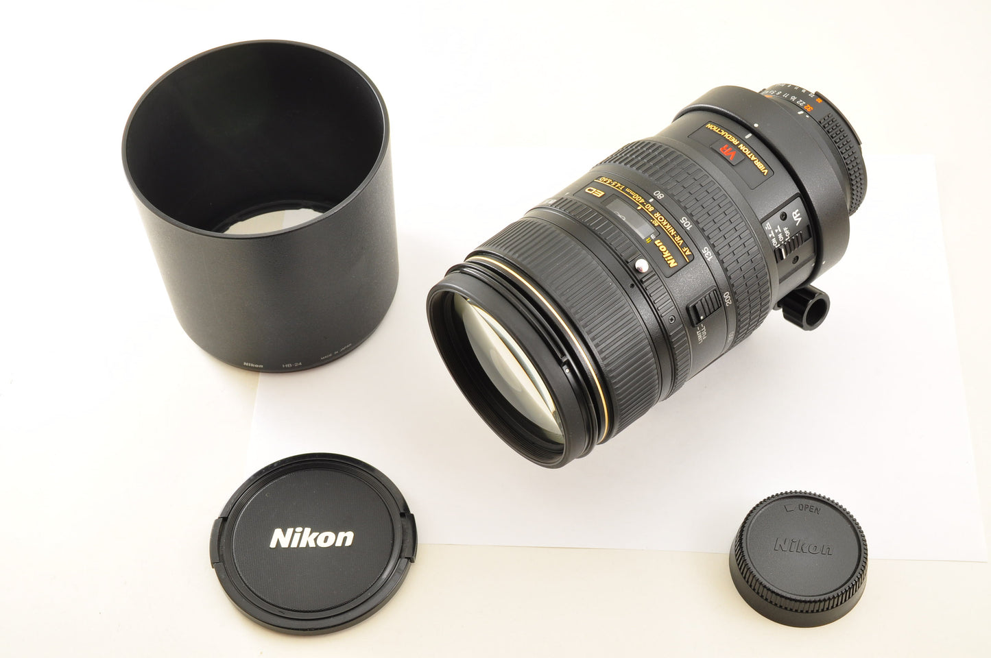 [Top Mint] Nikon AF NIKKOR 80-400mm f/4.5-5.6 D ED VR Zoom Lens Ship from US OR