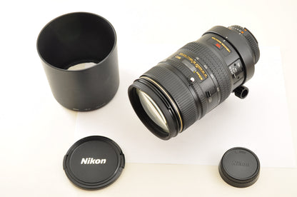 [Top Mint] Nikon AF NIKKOR 80-400mm f/4.5-5.6 D ED VR Zoom Lens Ship from US OR