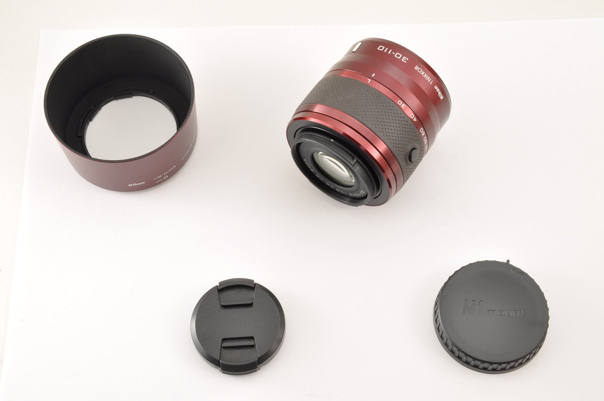 [Mint+++] Nikon 1 NIKKOR 30-110mm f/3.8-5.6 VR Red Zoom lens Ship from US OR