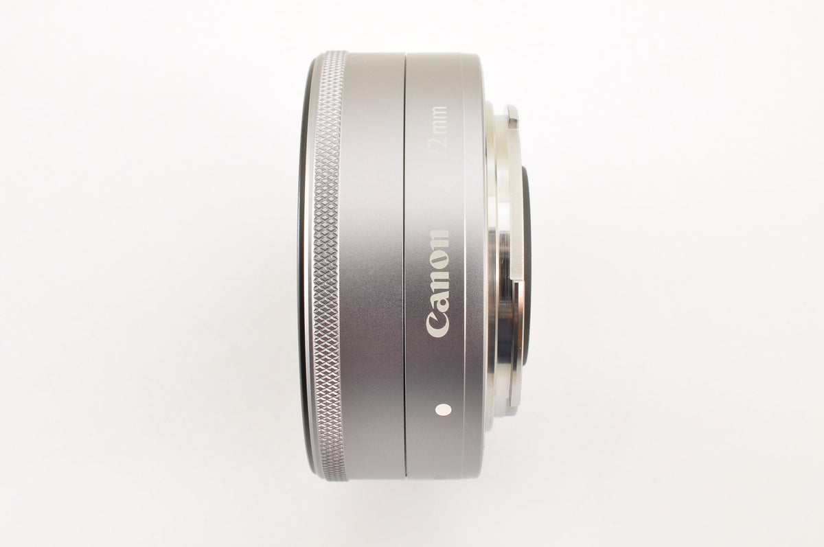 [Top Mint+] Canon EF-M 22mm f/2 STM AF Lens Silver for EOS EF-M Mount US OR Ship