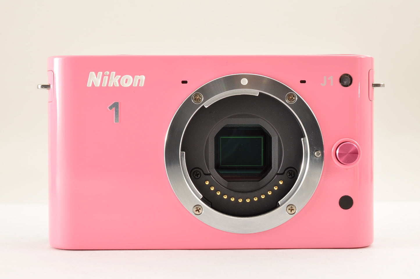 [Mint+++ SC:1653] Nikon 1 J1 Pink 10.1MP Mirrorless Camera 10-30mm & 30-110mm US