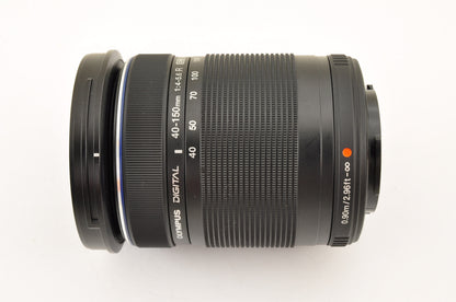[Top Mint+] Olympus M.Zuiko Digital 40-150mm f/4-5.6 R ED Lens BLACK US Stock