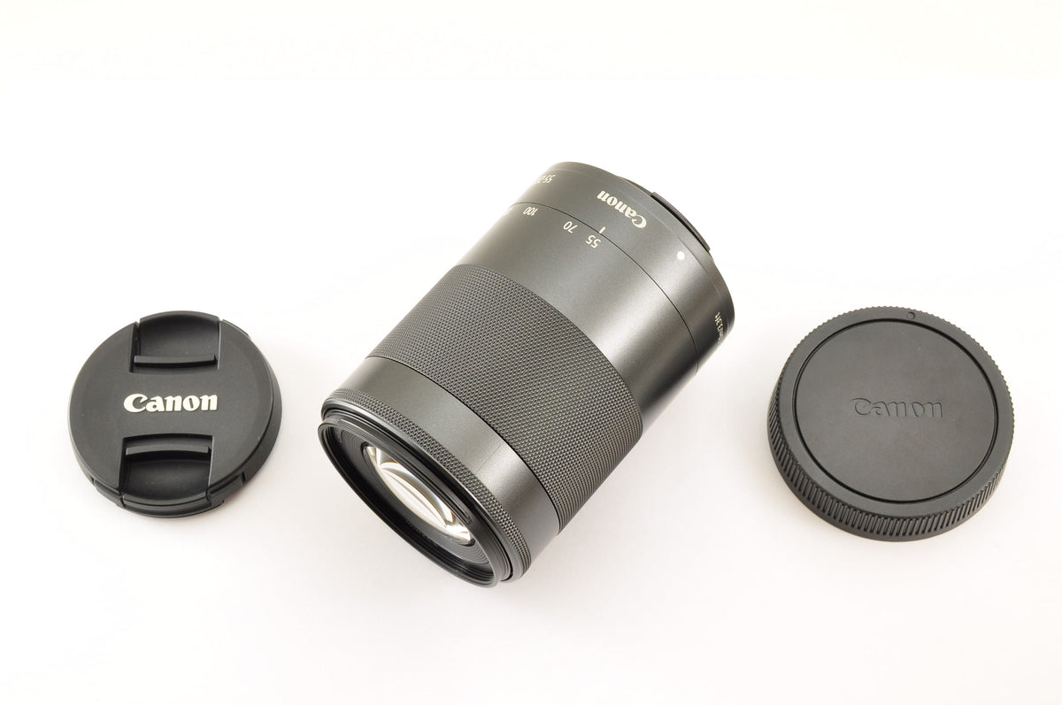[Top Mint+++] Canon EF-M 55-200mm f/4.5-6.3 IS STM Black for EF-M Lens US Stock