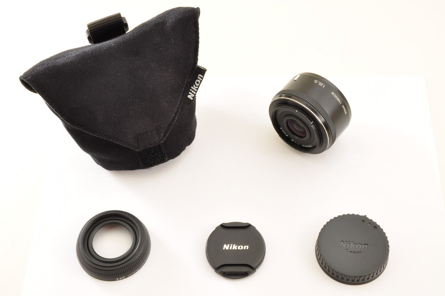 [US Duty Paid] Nikon 1 Nikkor 18.5mm F/1.8 BLACK Lens for Nikon 1 mount US Ship
