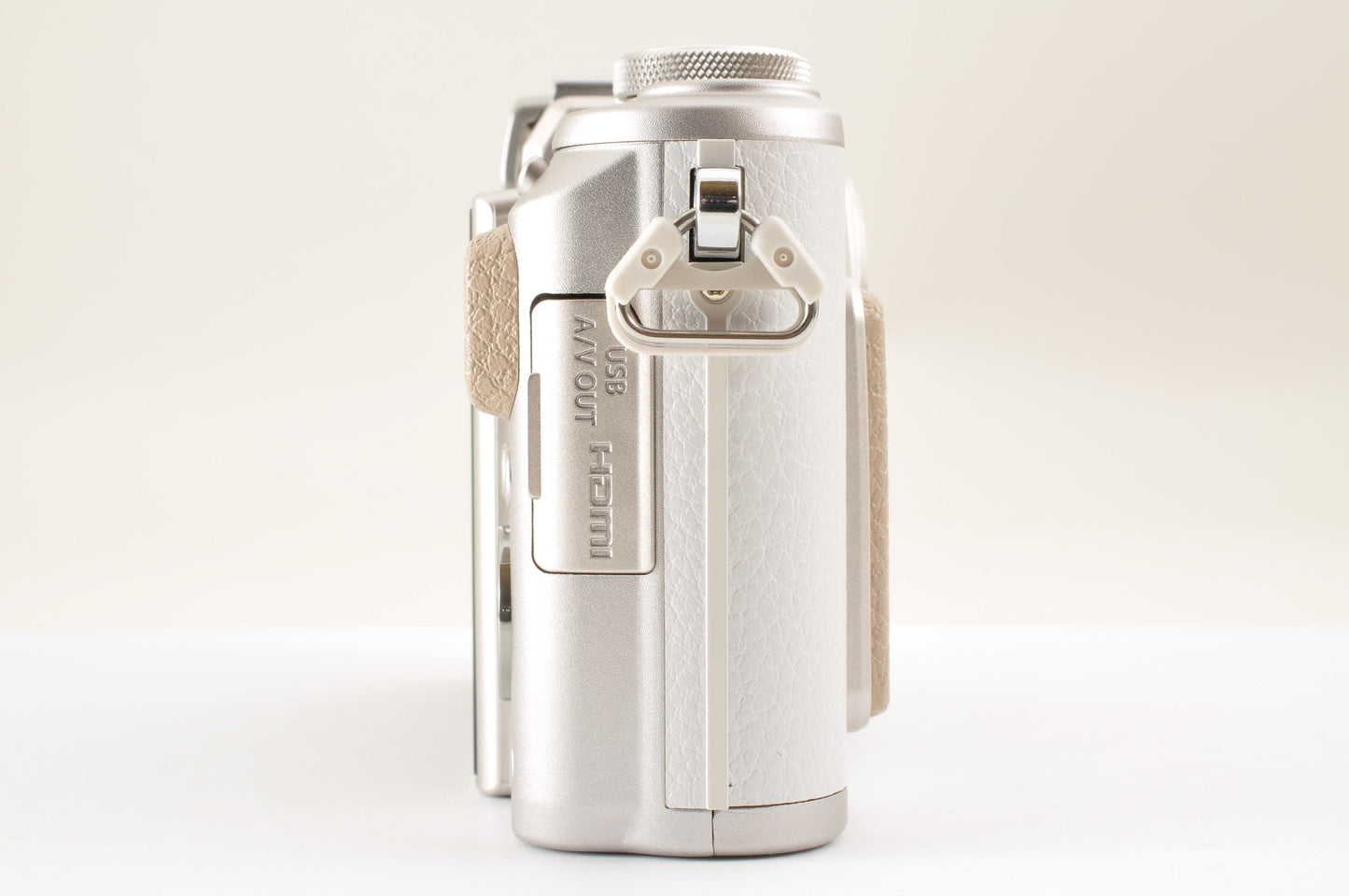 [Top Mint Count: 152] OLYMPUS PEN E-PL8 White & 15mm F/8 Body cap Lens USA