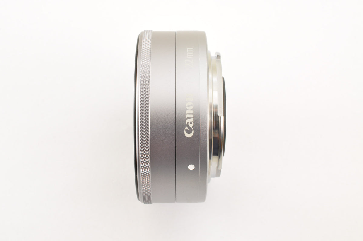 [Top Mint+] Canon EF-M 22mm f/2 STM AF Lens Silver for EOS EF-M Mount US OR Ship