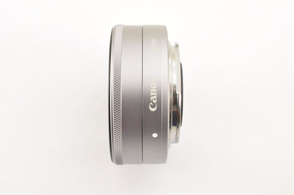 [Top Mint+] Canon EF-M 22mm f/2 STM AF Lens Silver for EOS EF-M Mount US OR Ship