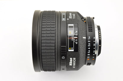 [Almost Mint] Nikon AF Nikkor 85mm F/1.4 D IF Portrait Prime Lens F Mount USA