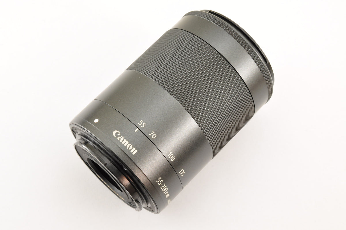 [Top Mint+++] Canon EF-M 55-200mm f/4.5-6.3 IS STM Black for EF-M Lens US Stock