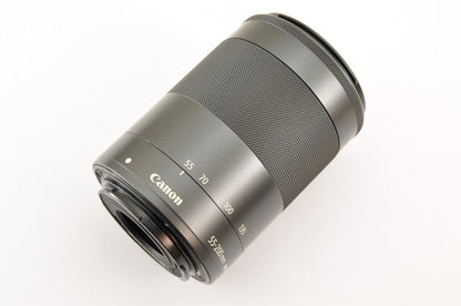 [Top Mint+++] Canon EF-M 55-200mm f/4.5-6.3 IS STM Black for EF-M Lens US Stock
