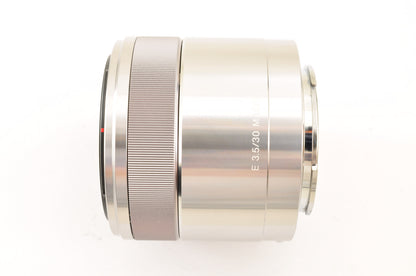 [Top Mint+++ in BOX] SONY E 30mm f/3.5 SEL30M35 SILVER E-Mount Macro Lens US OR