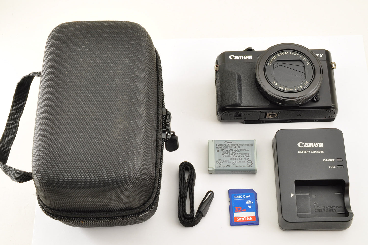 [US Duty Paid] Canon PowerShot G7X Mark II 20.1MP Compact Digital Camera US Ship