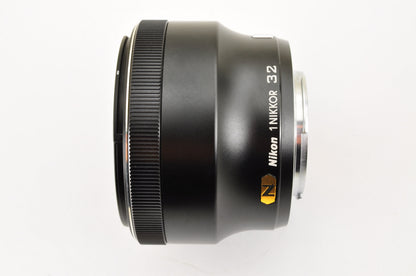 [Mint+++] Nikon 1 NIKKOR 32mm f/1.2 BLACK for Nikon CX Format RARE Ship from US
