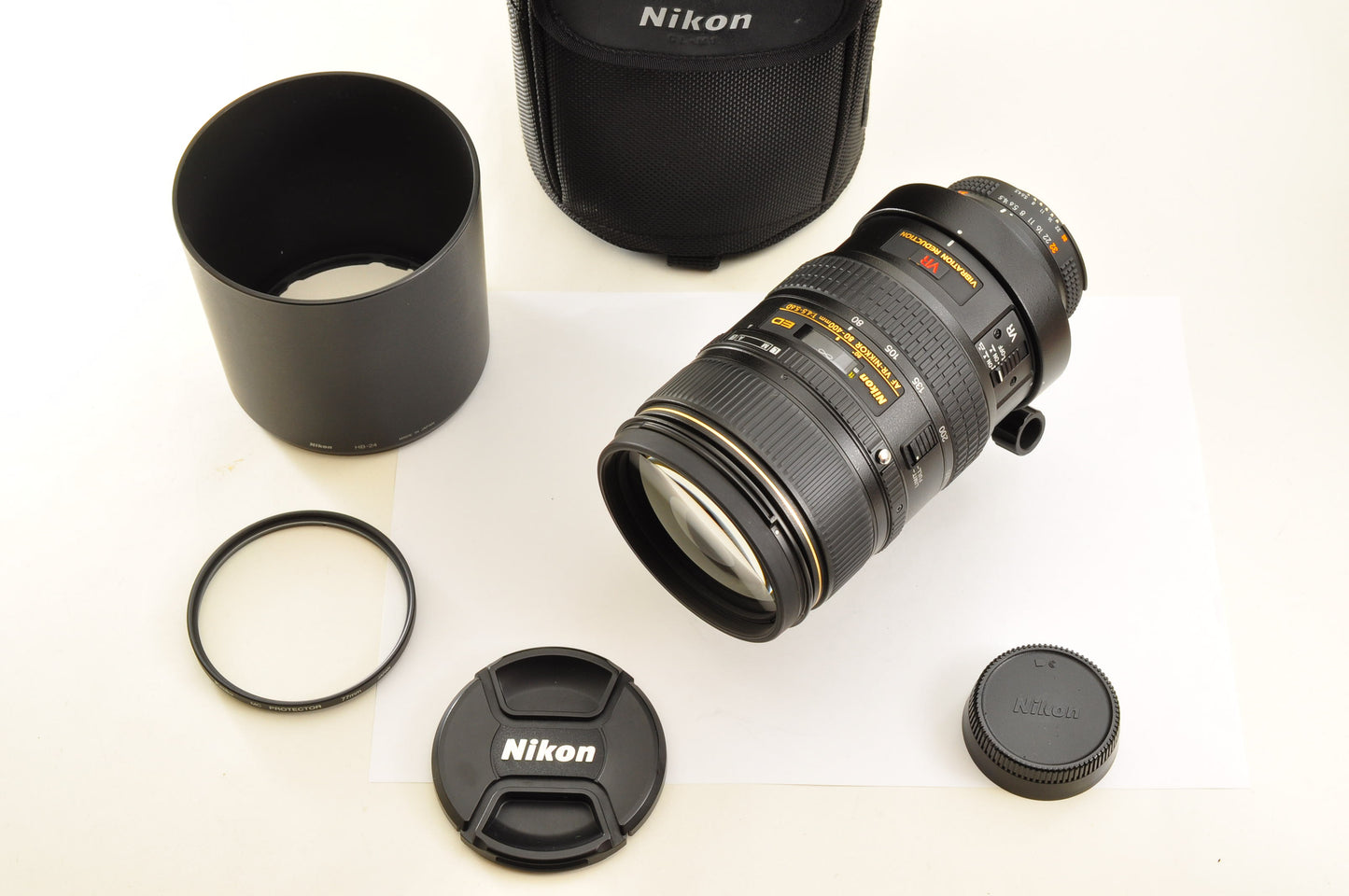 [Top Mint] Nikon AF NIKKOR 80-400mm f/4.5-5.6 D ED VR Zoom Lens Ship from USA